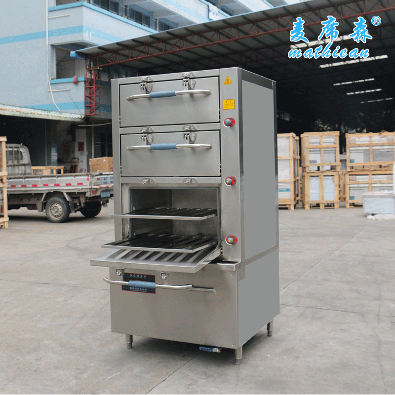 方寧 方寧三門海鮮蒸柜  酒店蒸柜