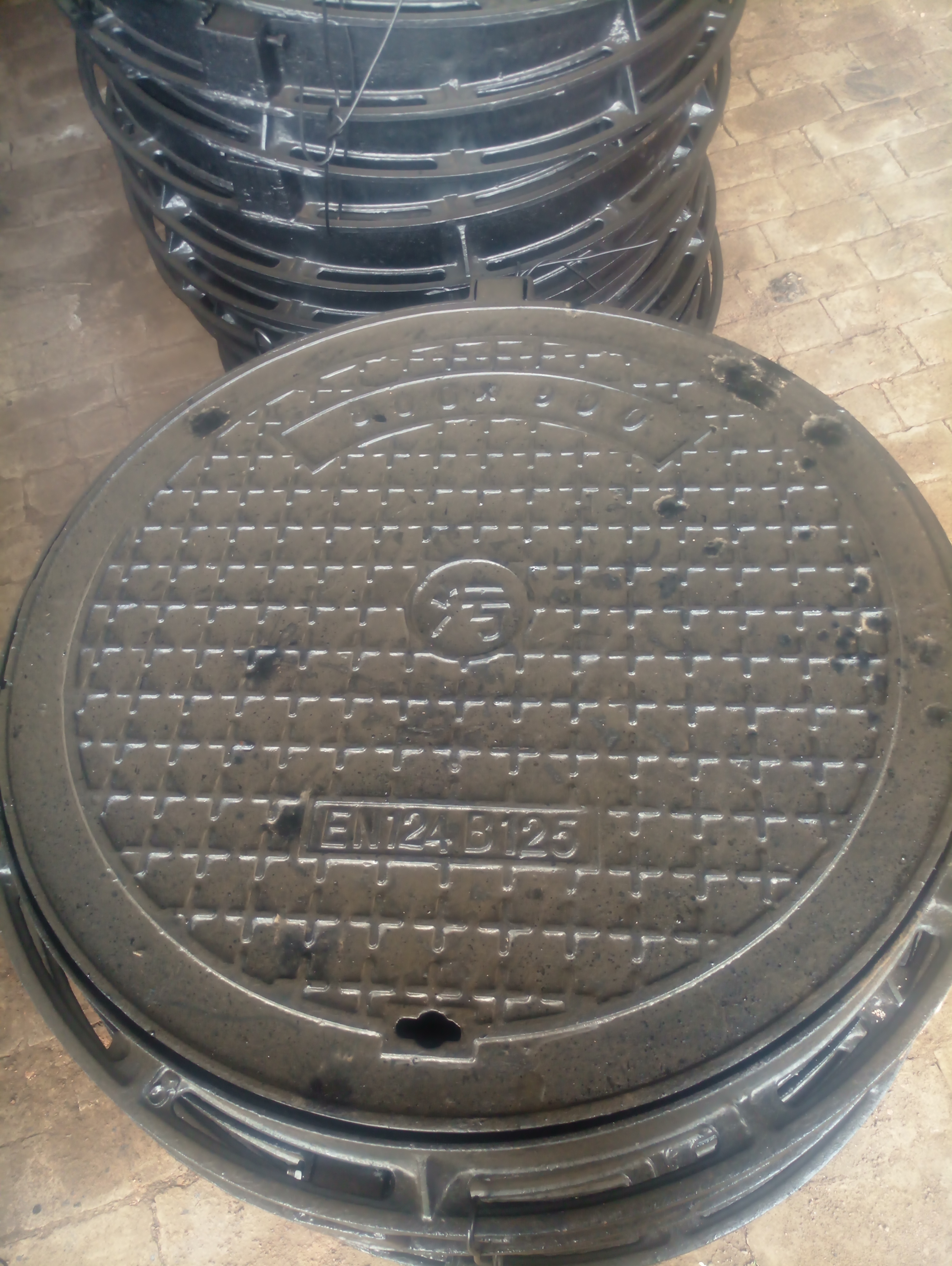 球墨鑄鐵方井蓋防沉降井蓋雙層井等