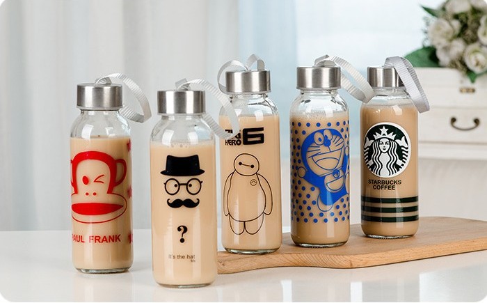 玻璃水杯禮品杯江蘇玻璃瓶廣東玻璃瓶創(chuàng)意玻璃瓶飲料包裝瓶泡茶瓶果酒瓶廣告杯定制logo