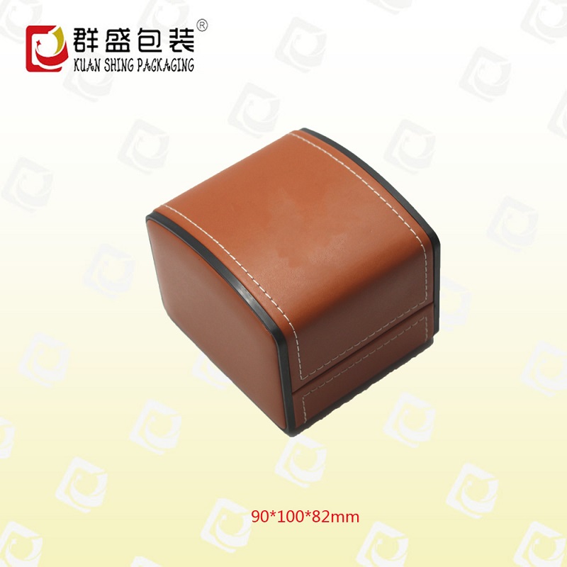 群盛包裝  訂做棕色*手表盒 手表收納盒 首飾盒
