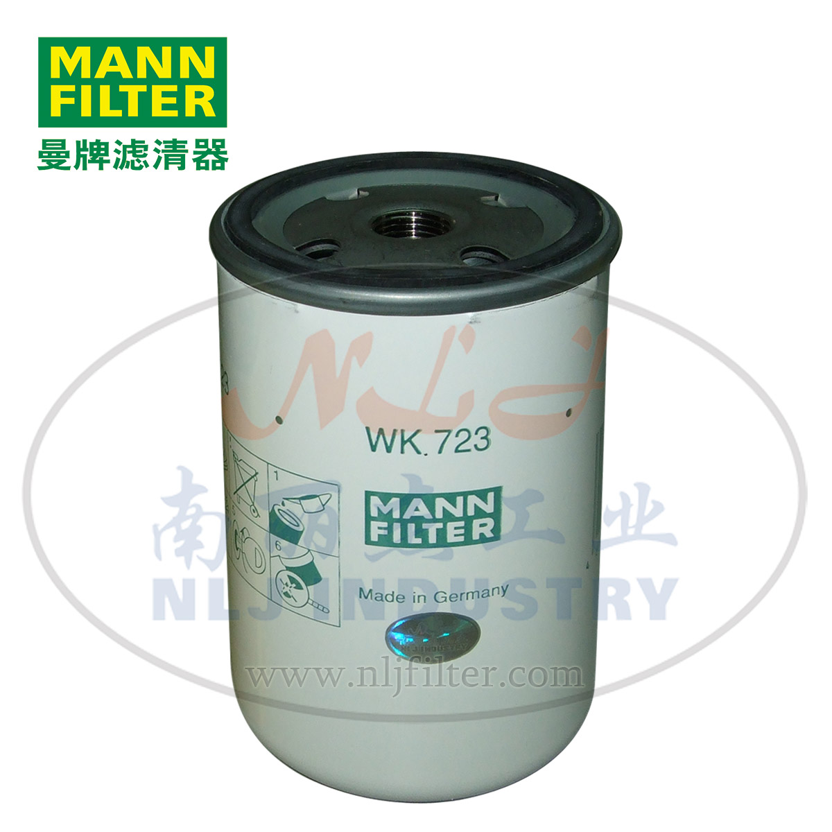 MANN-FILTER(曼牌濾清器)燃濾WK723