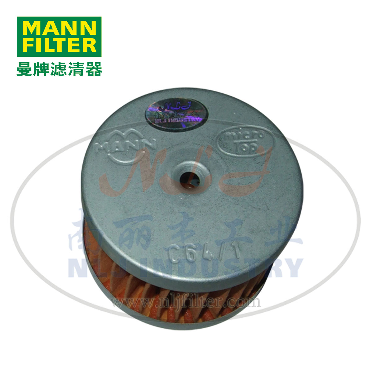 MANN-FILTER(曼牌濾清器)空濾C64/1