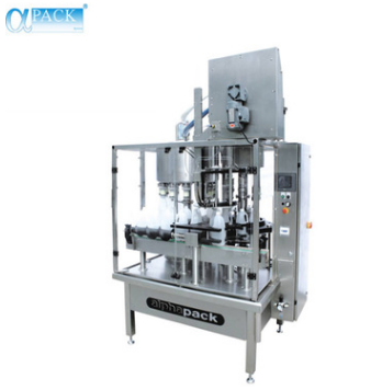 旋轉(zhuǎn)式等液位充填鎖蓋機 AP-FL12C6灌裝鎖蓋包裝機