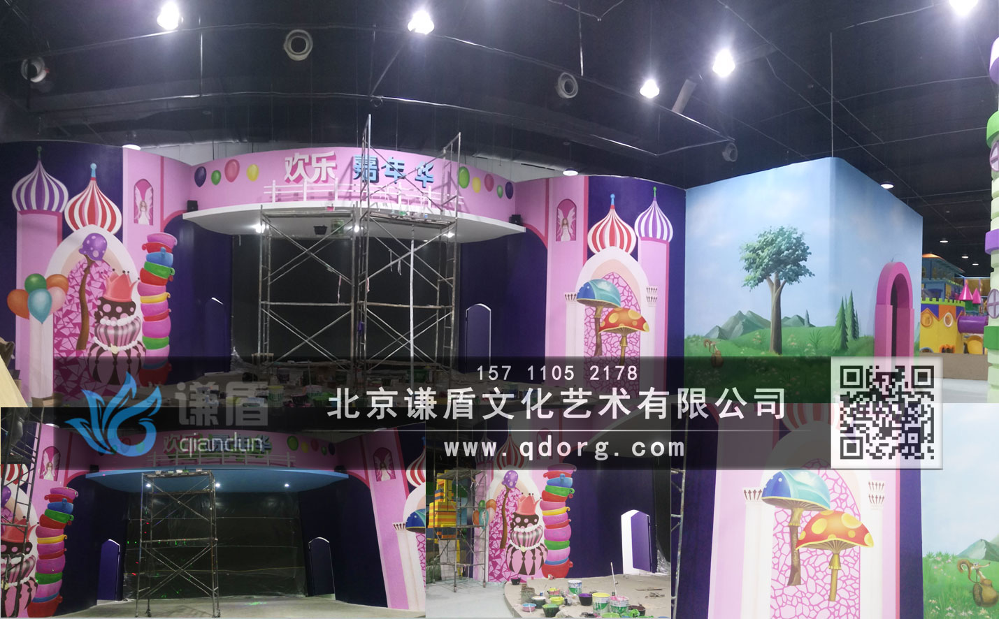 北京謙盾雕塑壁畫,古建彩繪,手繪 北京雕塑壁畫古建彩繪,3D立體畫