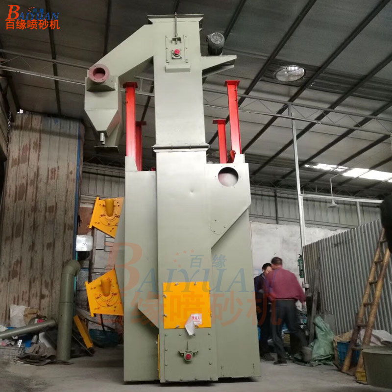 浙江拋丸機廠家BYQ-372吊鉤式拋丸機 掛式噴砂機定制