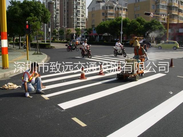 廣東專業(yè)劃線施工隊(duì)/熱熔劃線/馬路減速線/人行道盲人線/斑馬線/減速標(biāo)線/公交車位線