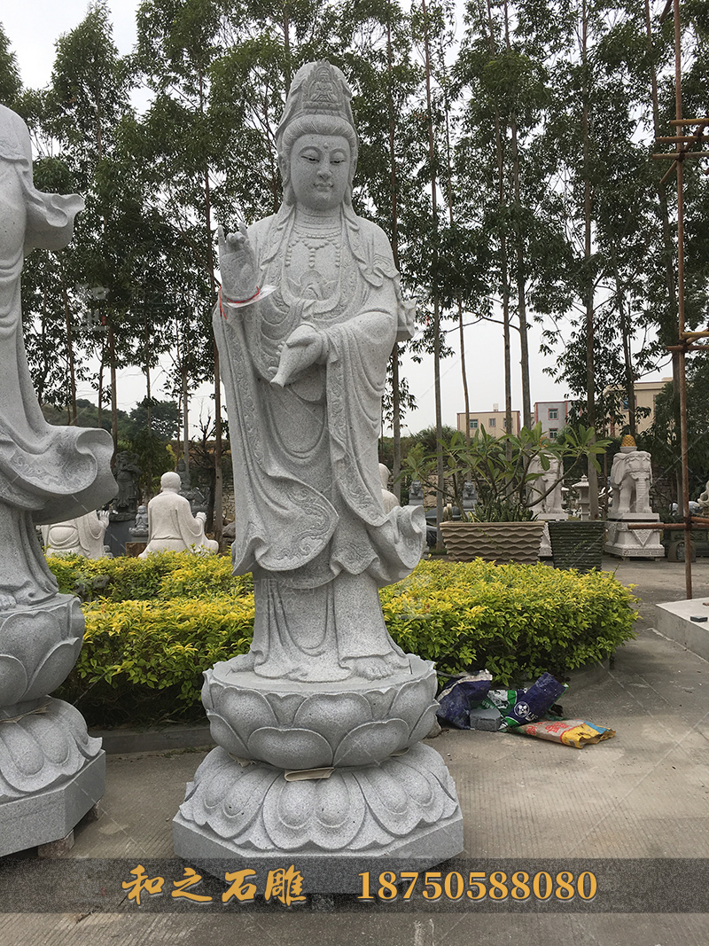 13米高石雕南海觀音佛像 觀自在菩薩 大量供應(yīng) 歡迎參觀定制