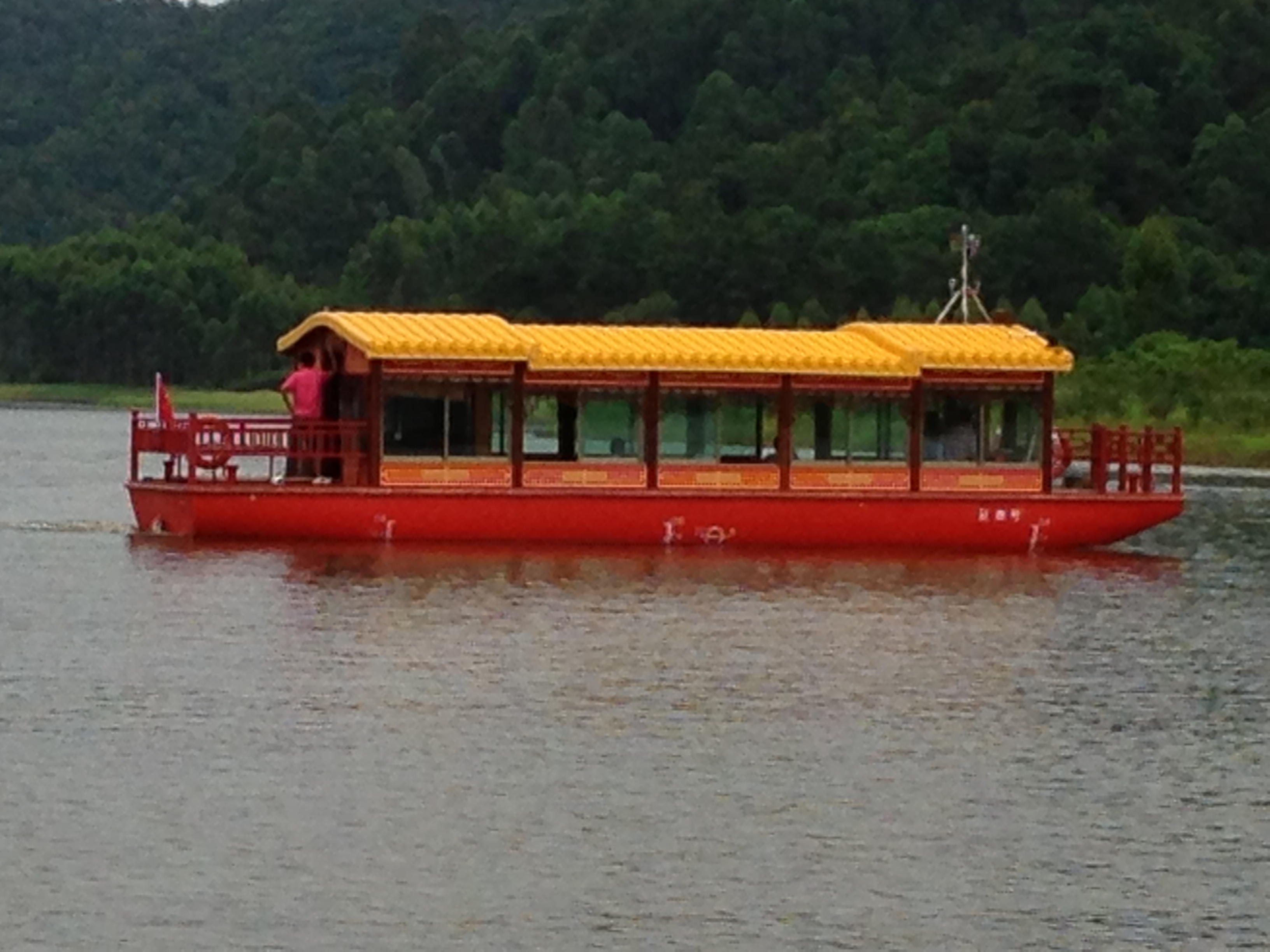 豪華畫舫｜仿古船｜游覽船｜觀光船｜電動(dòng)畫舫 ｜ 1390仿古船