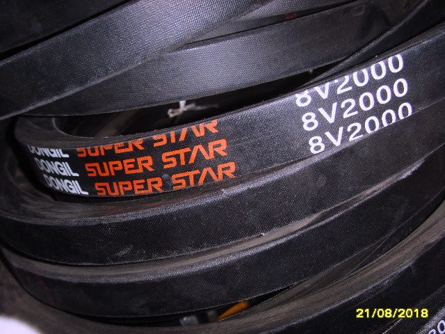 供應(yīng)研磨機(jī)皮帶8V2500三角帶韓國DONGIL東一耐高溫皮帶