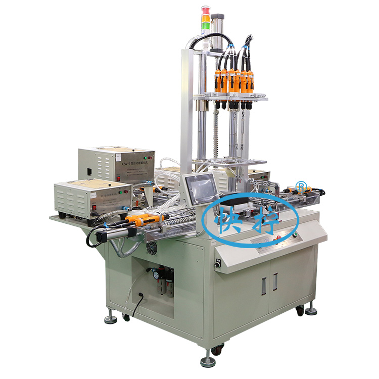 珠海專業(yè)螺絲廠商供應(yīng)多軸自動(dòng)送料螺絲機(jī) 4軸式自動(dòng)鎖螺絲解決方案