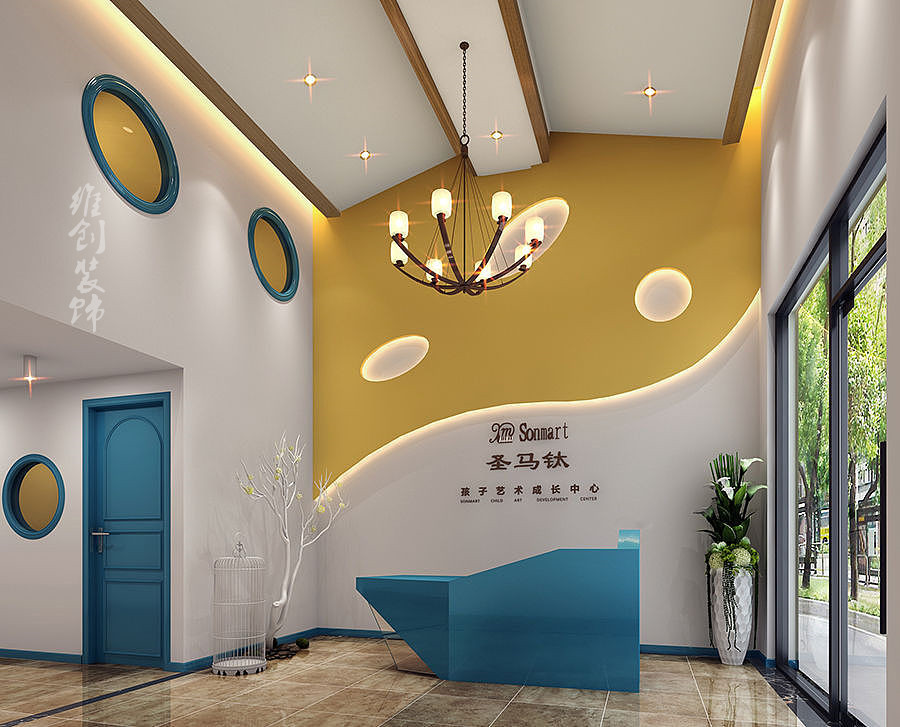 合肥教育機構裝修，合肥學前教育機構裝修設計
