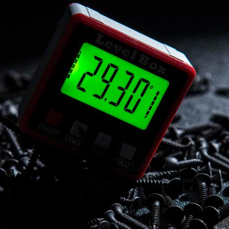 迪吉特量具 新款強磁數(shù)顯傾角盒傾 數(shù)顯傾角盒傾角儀電子水平尺角度尺