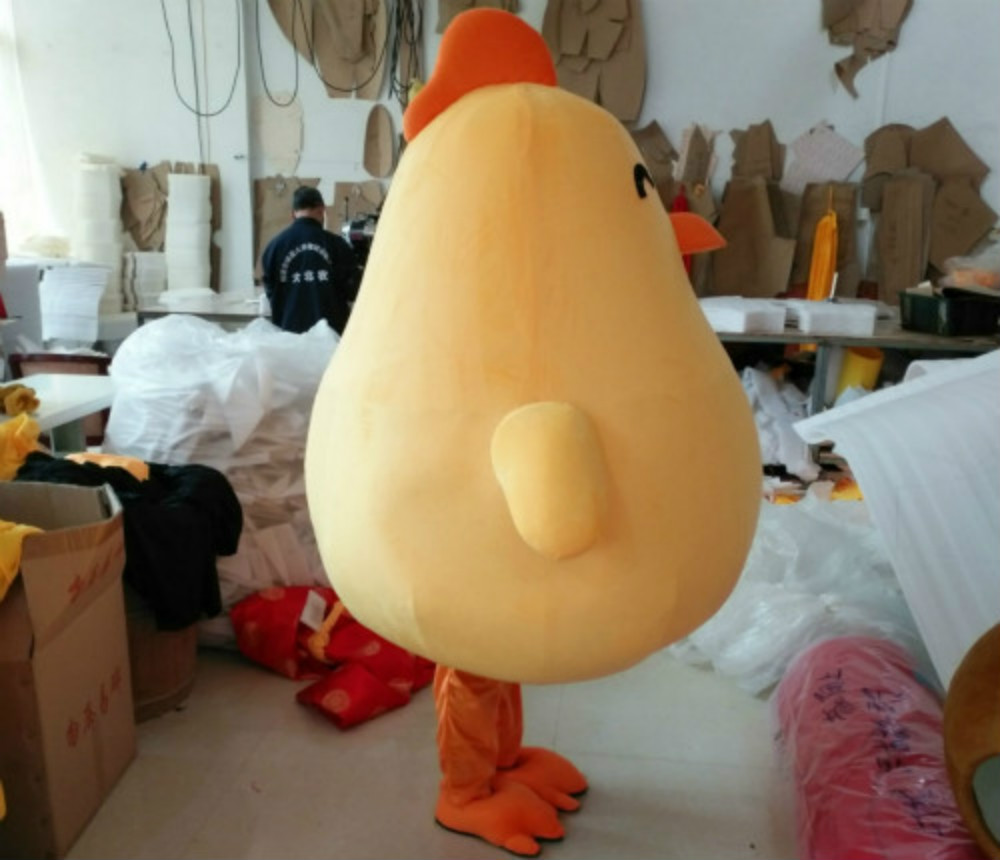 動物行走小雞吉祥物人偶服裝定制