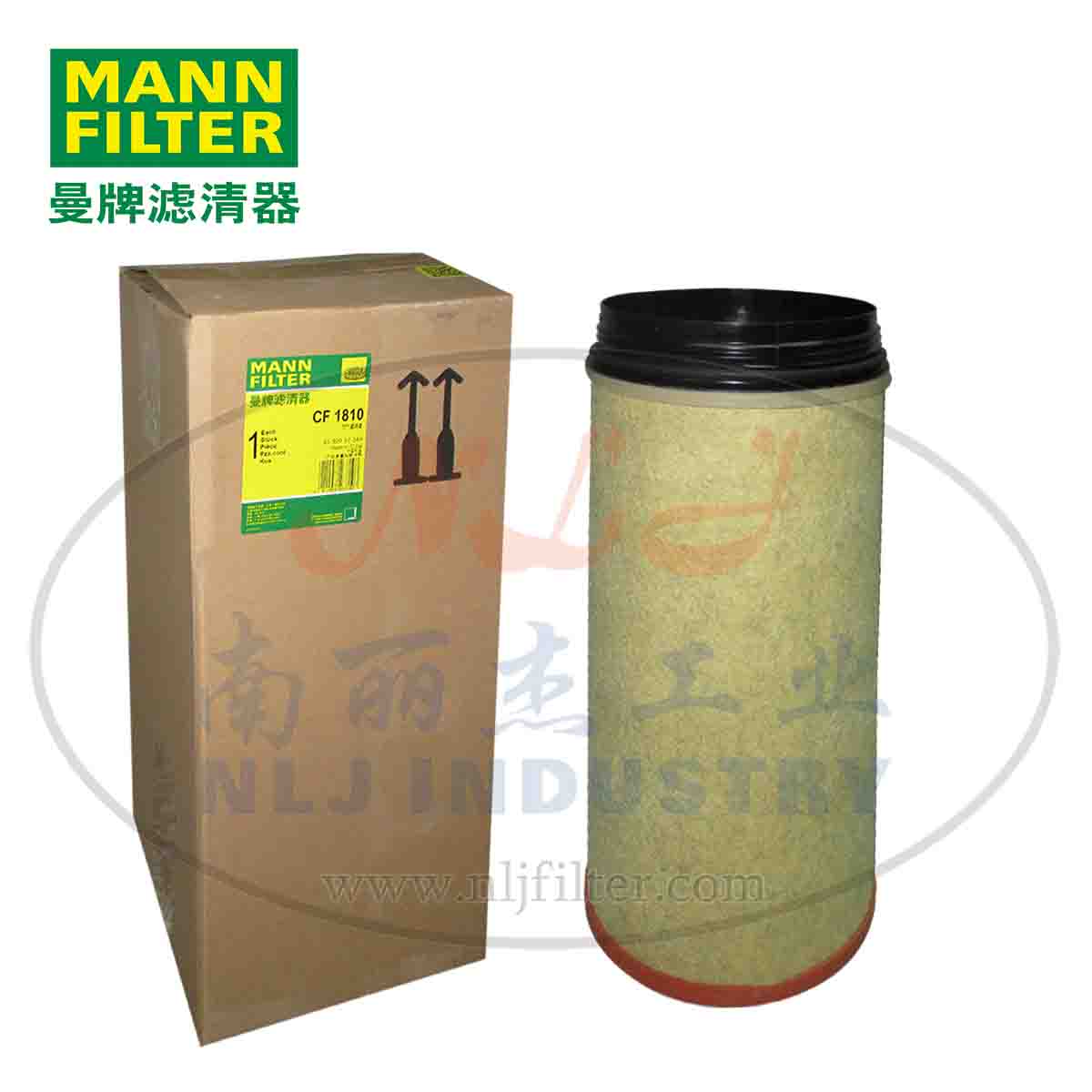 MANN-FILTER(曼牌濾清器)安全芯CF1810