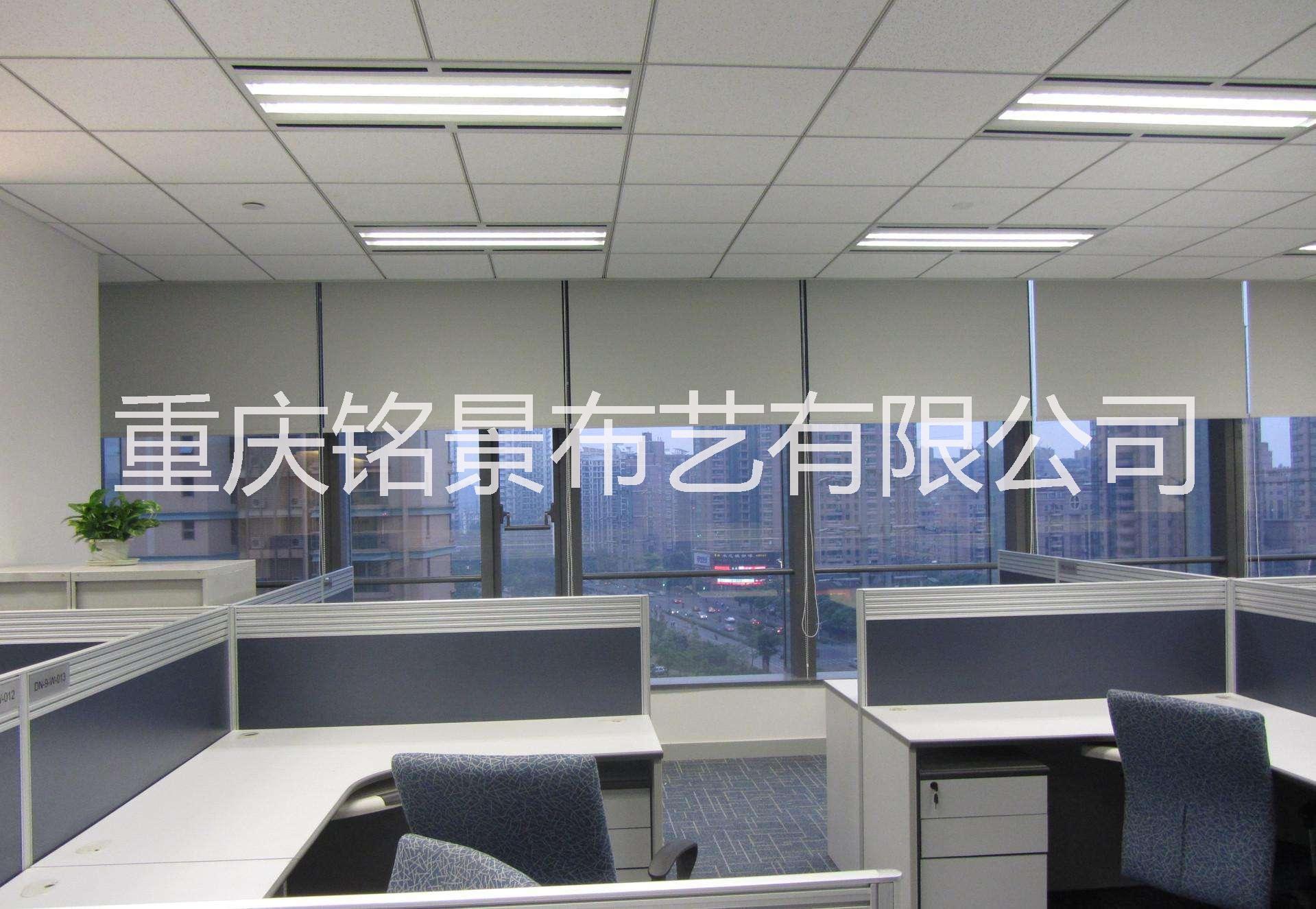 辦公室窗簾卷簾定制 卷簾窗簾定制