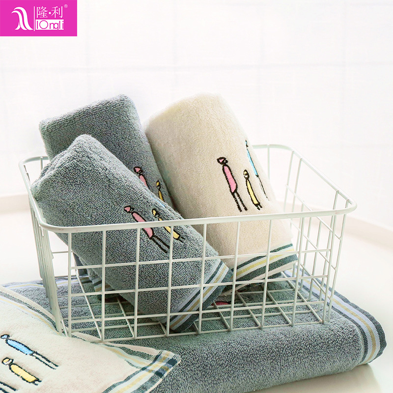 廠家直銷洗臉吸水面巾禮品贈品加厚家用純棉毛巾