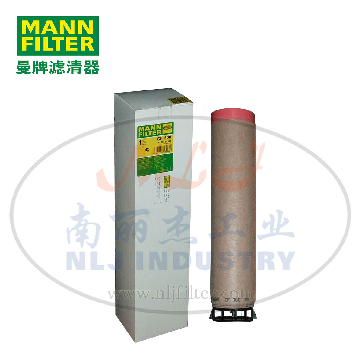 MANN-FILTER(曼牌濾清器)空濾CF300