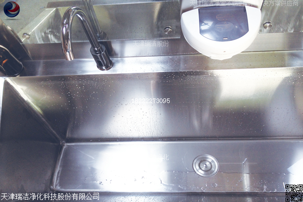 供應(yīng)醫(yī)用感應(yīng)洗手池 醫(yī)用感應(yīng)洗手池  不銹鋼刷手池 RJ-感應(yīng)洗手池  刷手池