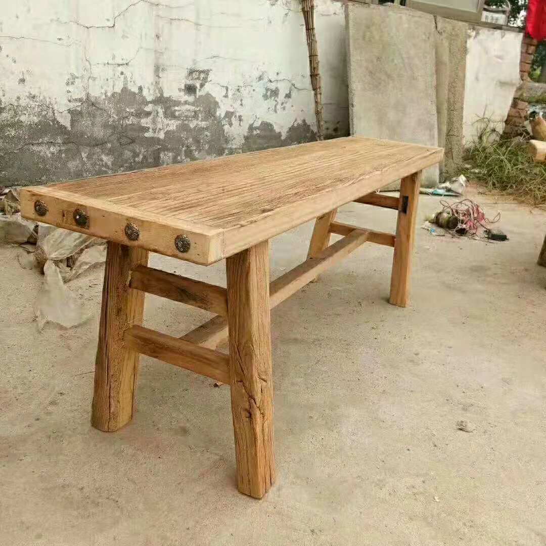 家具訂做 榆木茶臺 沙發(fā)六件套