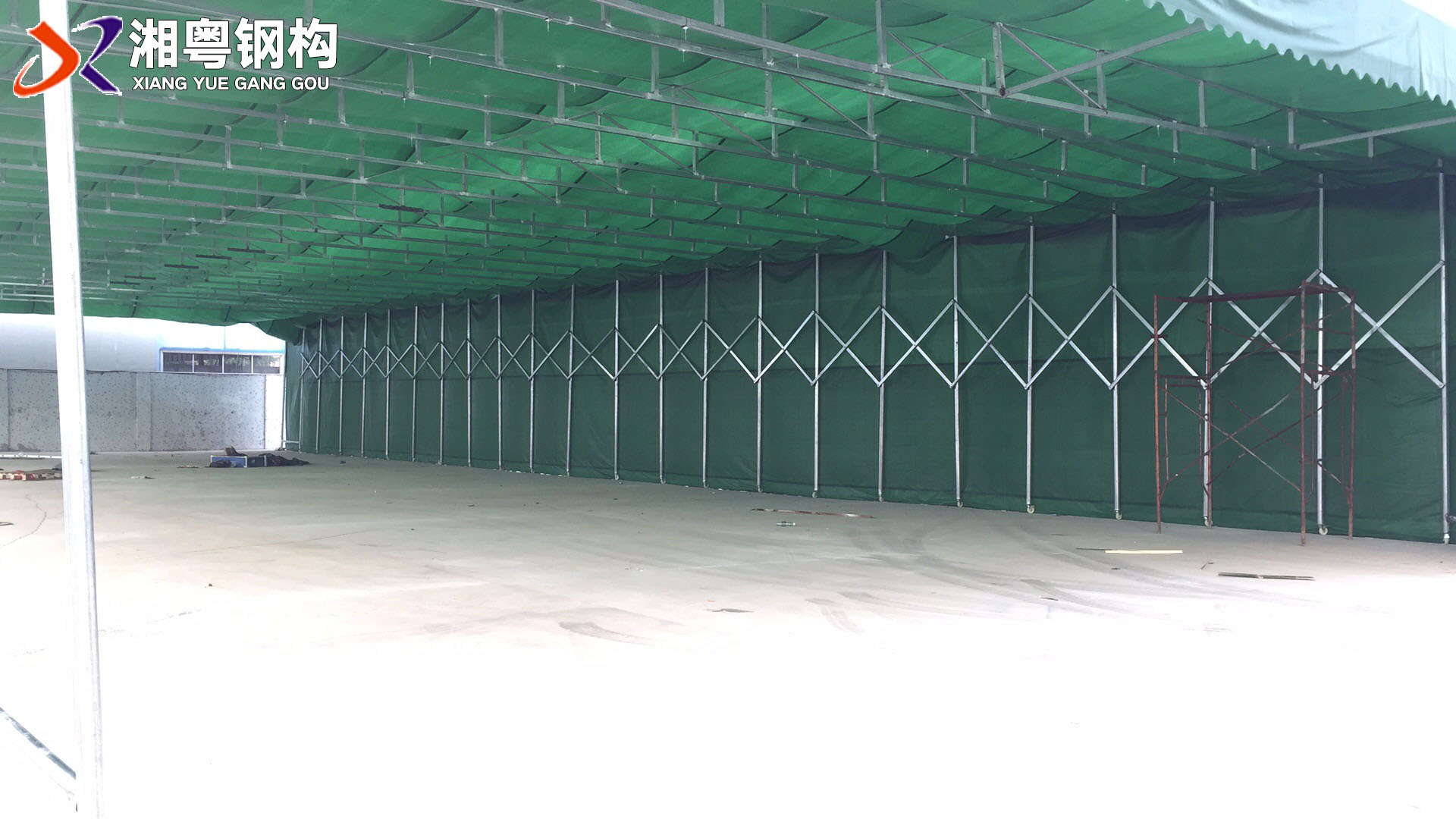 2019年新款制作推拉篷雨棚廠家