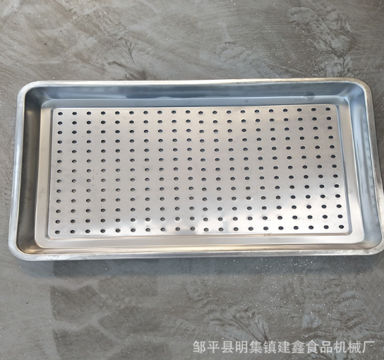米飯盤(pán)子帶孔  不銹鋼蒸盤(pán) 不銹鋼蒸盤(pán)定制 不銹鋼蒸盤(pán)批發(fā) 不銹鋼饅頭蒸盤(pán) 不銹鋼蒸盤(pán)供應(yīng)商
