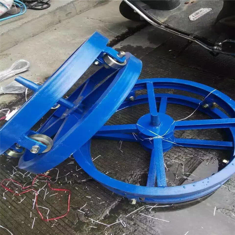 六角放線車 臥式放線盤 落地式電纜放線架 鋼絞線放線圓盤