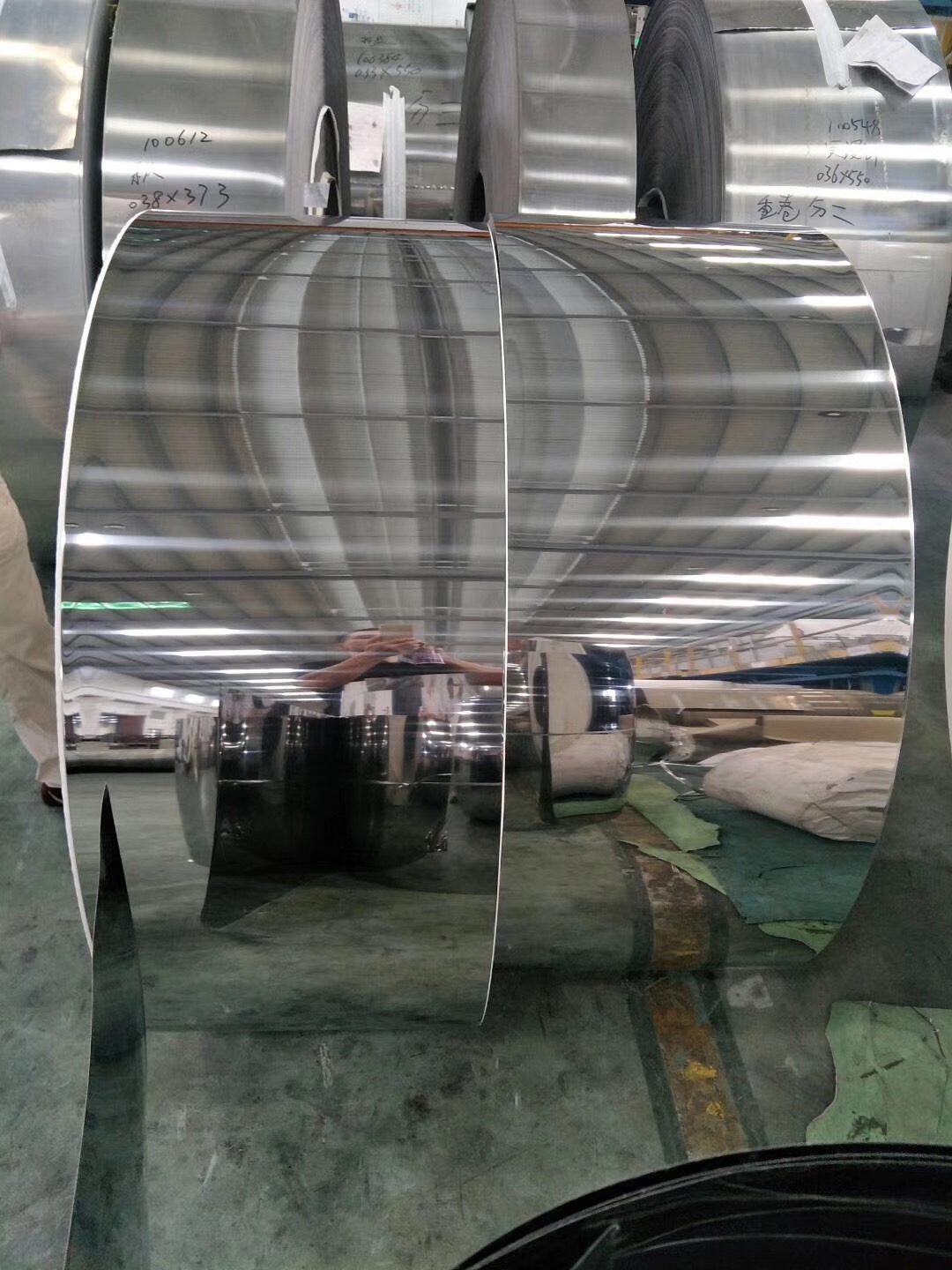 覆膜410不銹鋼帶  覆膜410不銹鋼帶批發(fā)  覆膜410不銹鋼帶廠家