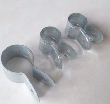 溫室大棚配件鋼管骨架夾箍抱箍卡箍管箍高鋅層 25管鴨嘴卡