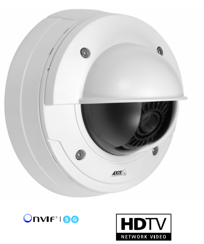 AXIS P3367-VE   5 百萬像素室外固定半球形攝像機(jī)