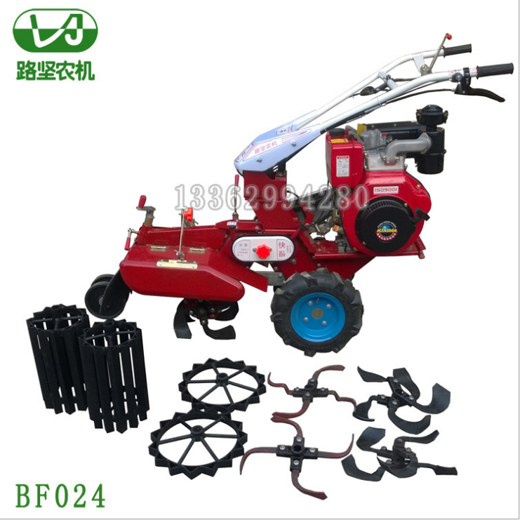 多功能微耕機 整翻土機新型微耕機BF0254二沖程翻地機