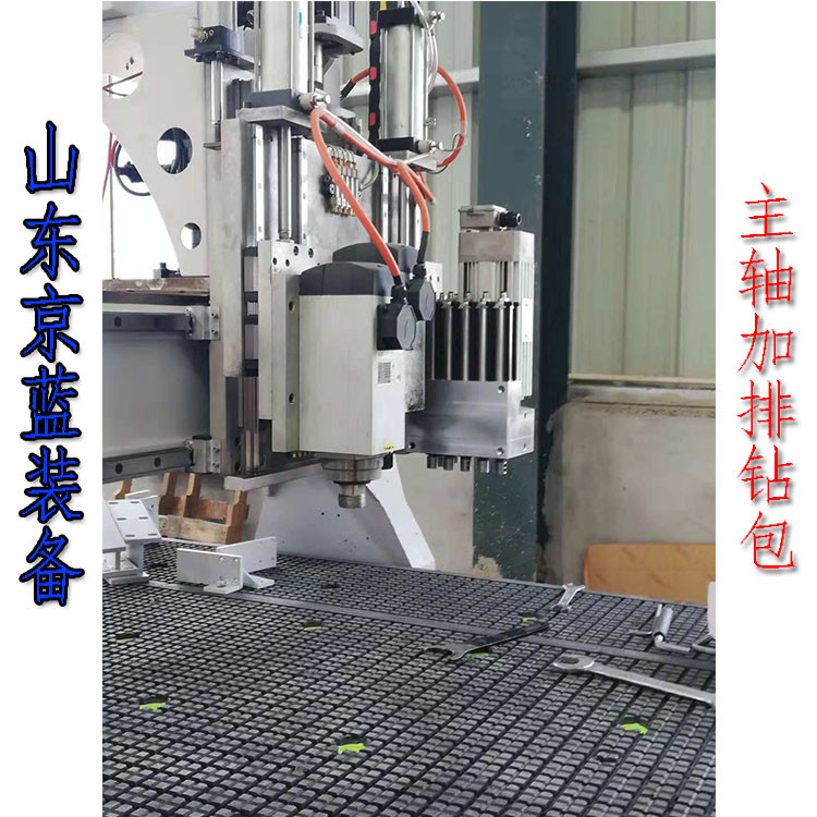 供應板式家具櫥柜衣柜下料設備*率出貨數(shù)控雙工序加排鉆開料機 木工雕刻機