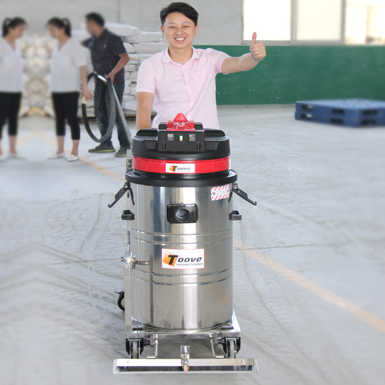 拓威克電瓶式工業(yè)吸塵器工廠車間室內(nèi)外吸塵吸水機(jī)