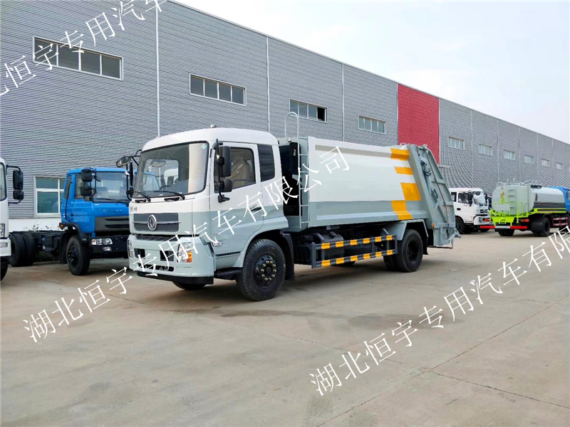 東風(fēng)天錦18噸壓縮式垃圾車后裝式壓縮垃圾車廠家直銷