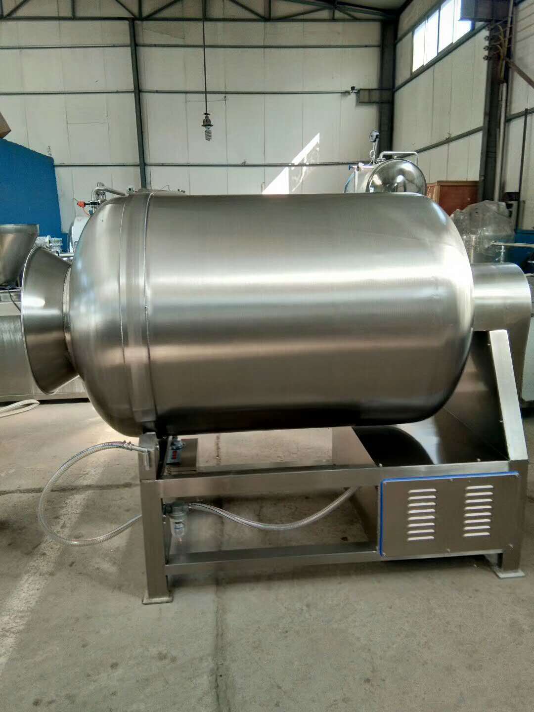 500L牛肉干腌制設(shè)備 肉制品腌制真空滾揉機(jī)