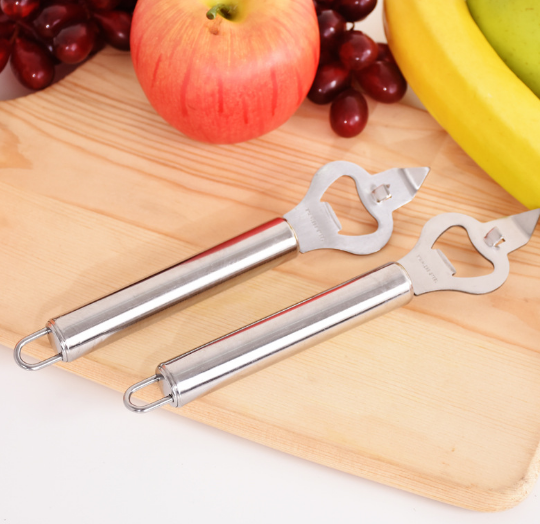 2018創(chuàng)意家居廚房小用品 不銹鋼啤酒開(kāi)多功能開(kāi)罐器開(kāi)瓶器批發(fā) 開(kāi)瓶器