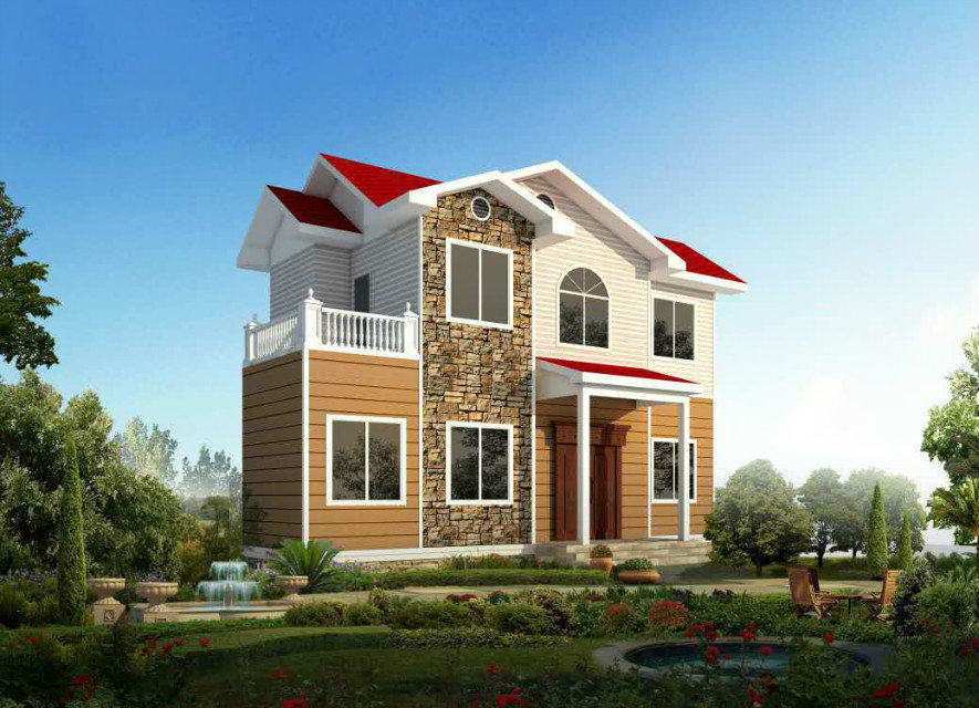 珠海定榮家輕鋼別墅設計公司，珠海定榮家輕鋼別墅效果圖，珠海定榮家輕鋼別墅造價