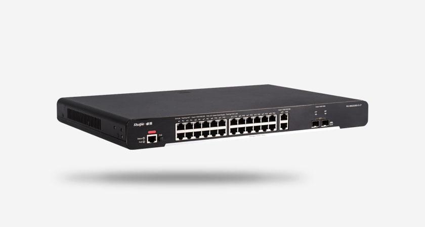 銳捷睿易R(shí)G-NBS2028G-E-LP Smart網(wǎng)管交換機(jī)