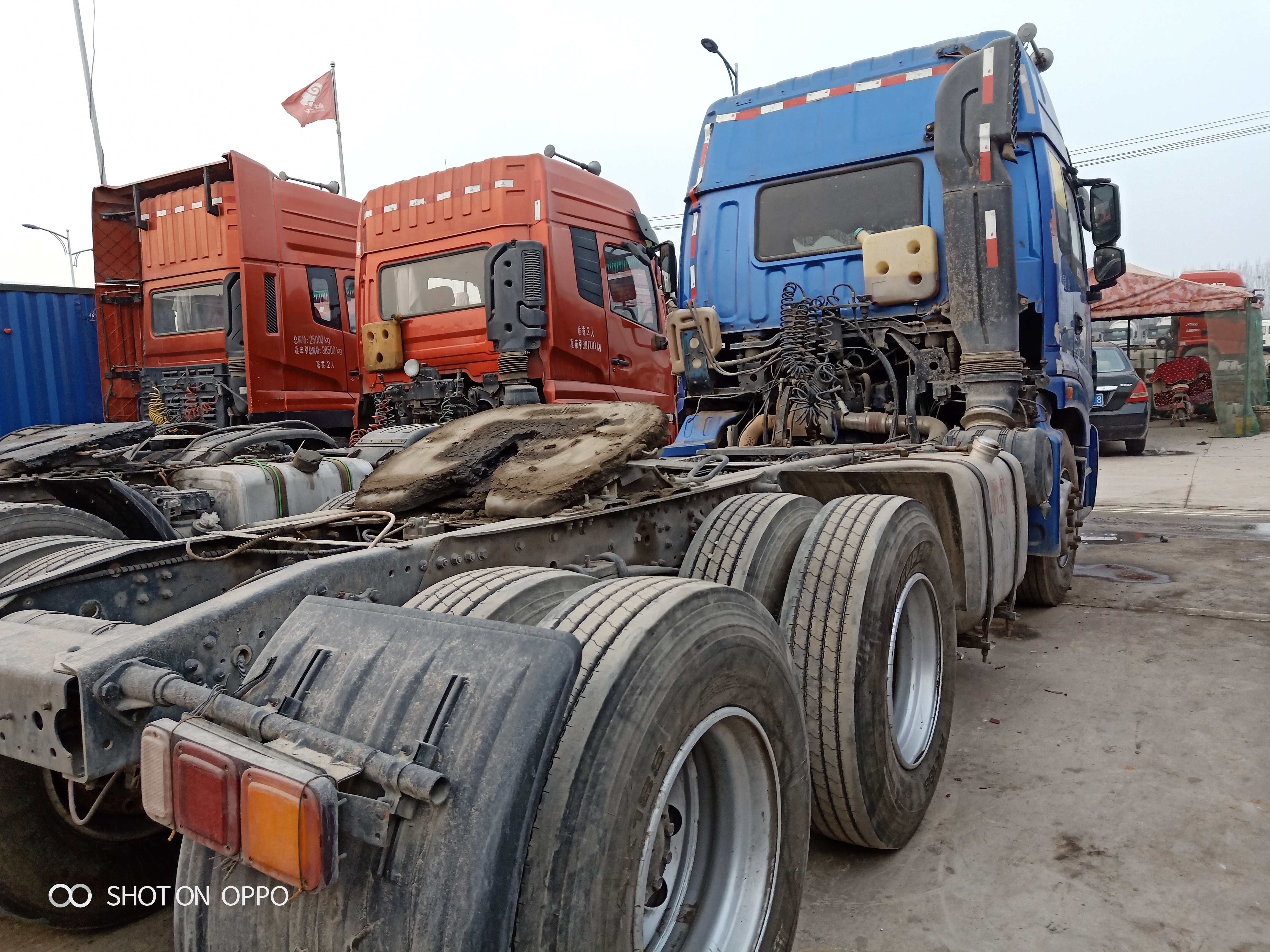 17年國五九成新 二手歐曼牽引頭半掛車手續(xù)齊全可辦分期