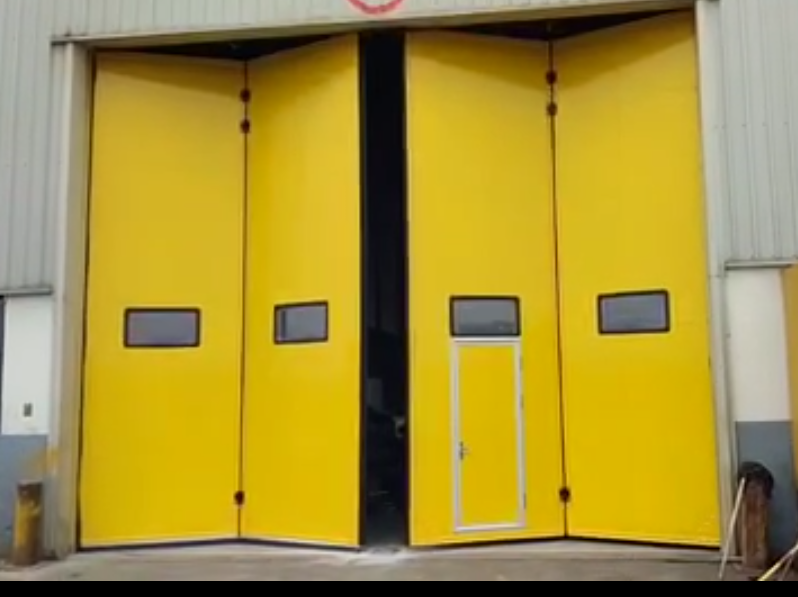 煙臺電動工業(yè)折疊門