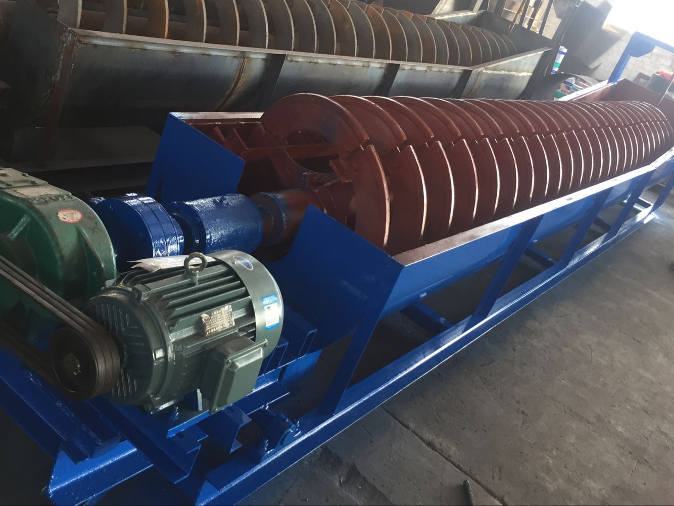 供應(yīng)河沙洗砂機 螺旋式洗沙機設(shè)備生產(chǎn)廠家 FLC15型洗沙設(shè)備