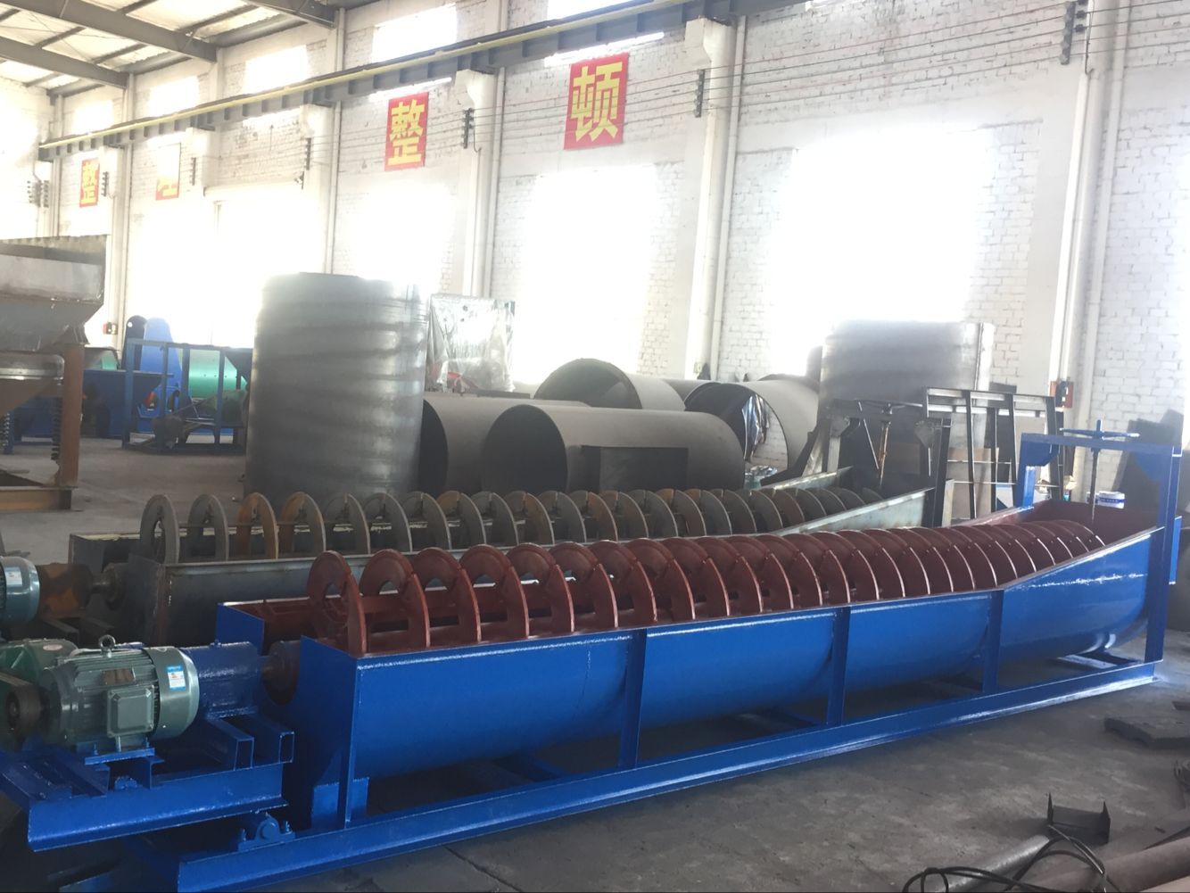 供應(yīng)河沙洗砂機 螺旋式洗沙機設(shè)備生產(chǎn)廠家 FLC15型洗沙設(shè)備