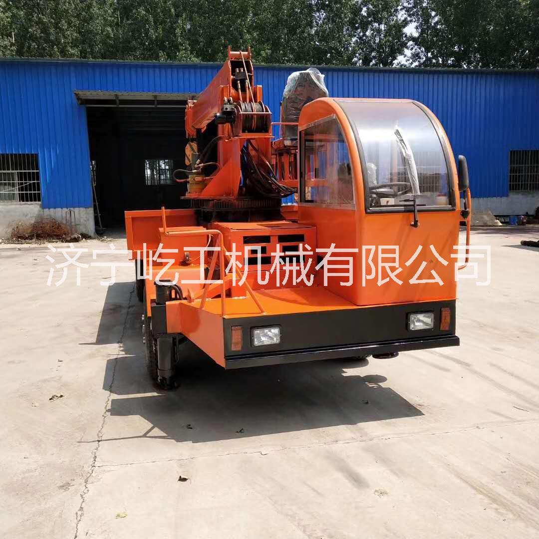 廠家直銷四驅(qū)四驅(qū)拖拉機平板吊四不像隨車吊農(nóng)用移樹吊