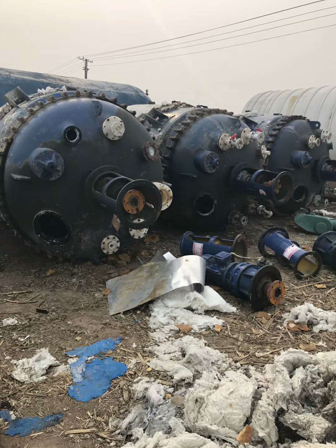 供應轉讓二手反應釜 二手搪瓷反應釜