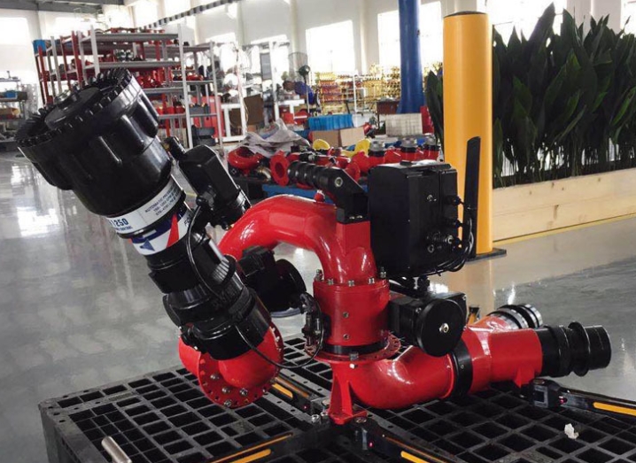 電控自擺消防水炮  移動(dòng)式電控消防水炮 PSKDY40ZB