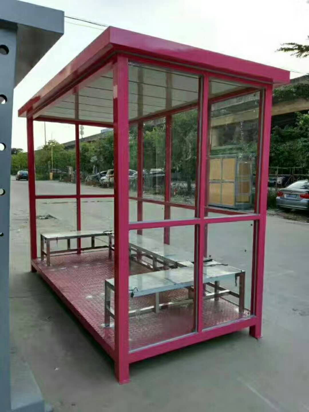 彩鋼崗?fù)け０矋復(fù)S家不銹鋼站臺(tái)價(jià)格鋼結(jié)構(gòu)房屋移動(dòng)廁所淋浴房吸煙亭廠家