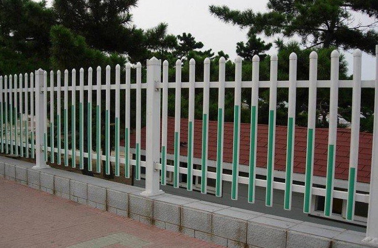 武漢定做加工PVC護(hù)欄廠家，變壓器別墅圍墻塑鋼護(hù)欄批發(fā)