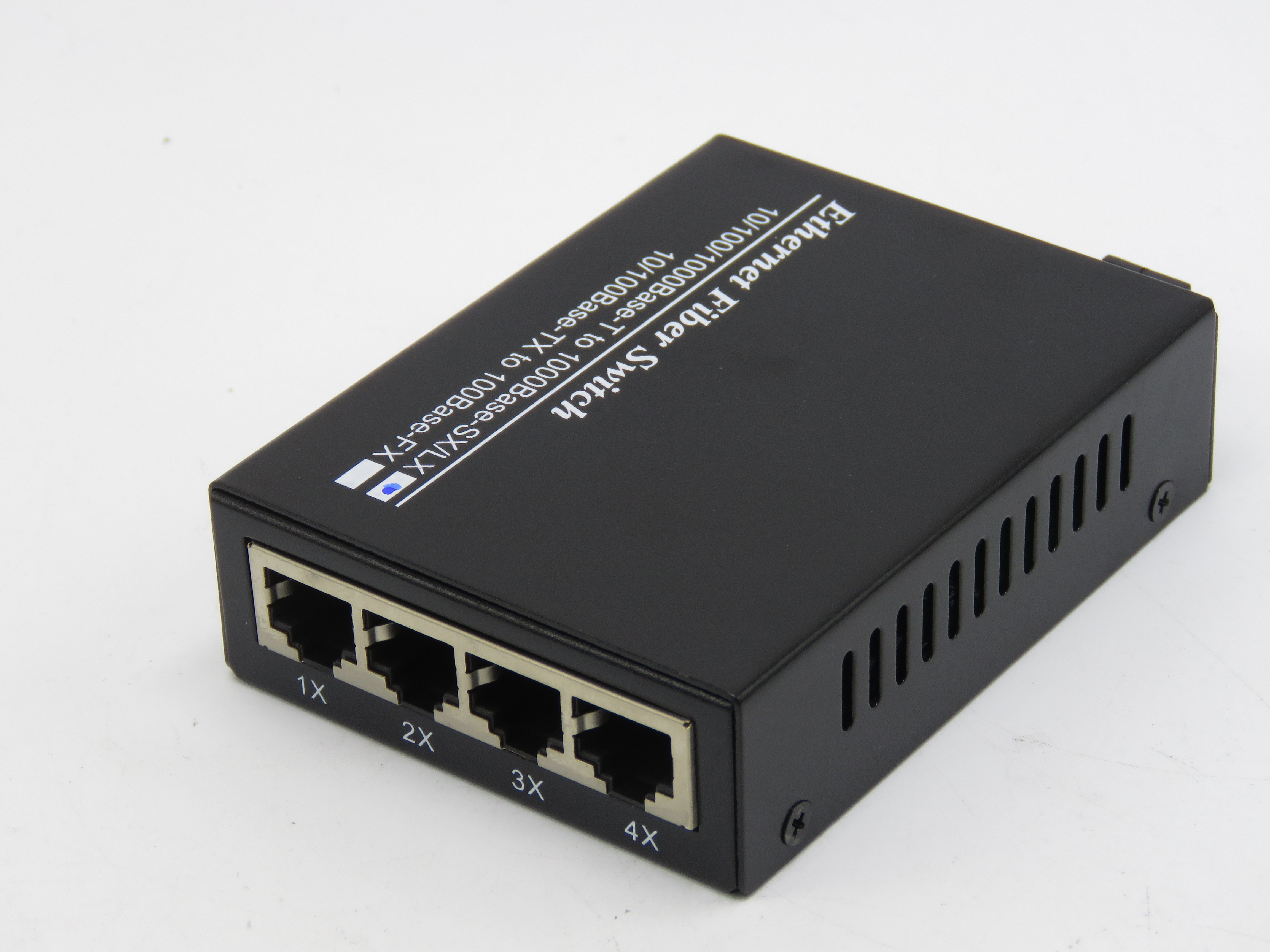 百兆1光4電單模單纖收發(fā)器A/B