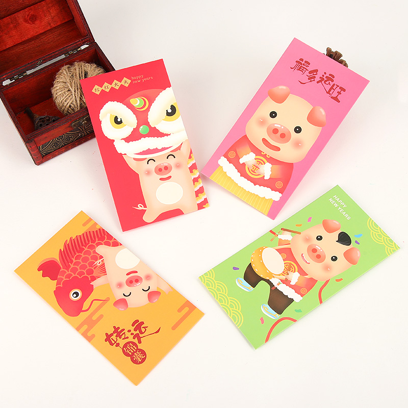 新款創(chuàng)意* 創(chuàng)意* 新年*千百元通用禮金袋大吉大利*