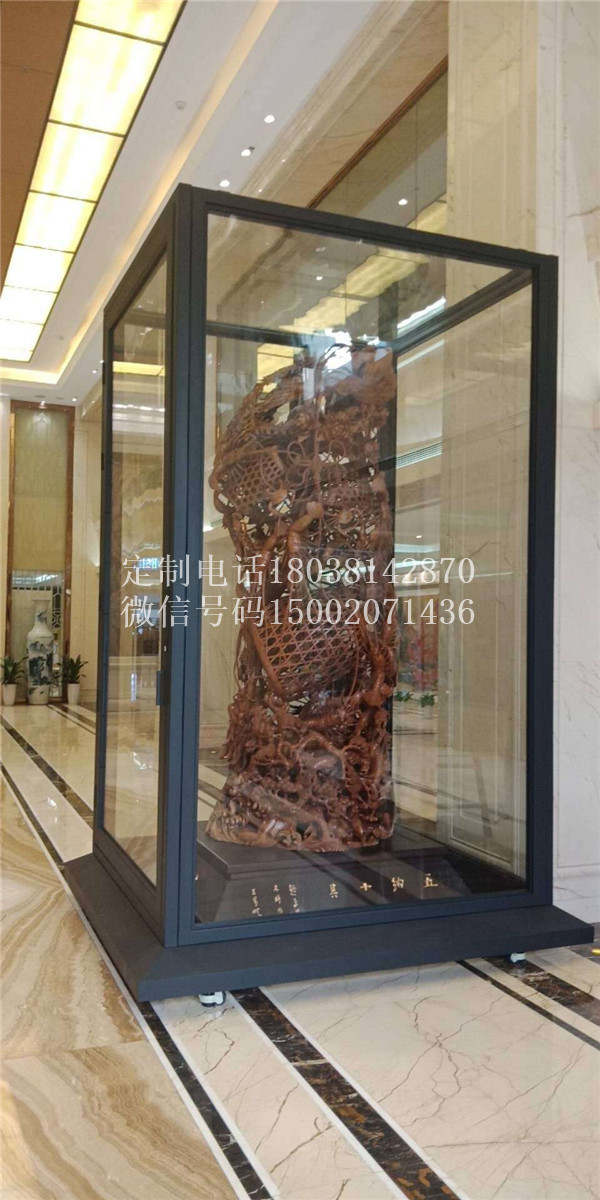 不銹鋼古董展示柜龍?zhí)┱构駨S家定制各類古物古玩展示柜