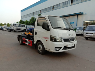 東風(fēng)3方車(chē)廂可卸式垃圾車(chē)